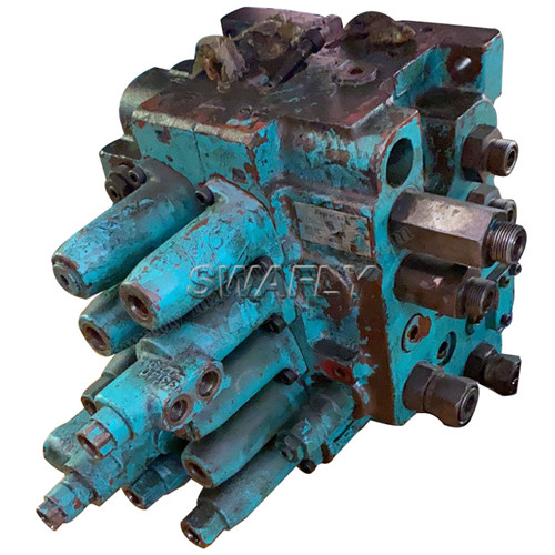 Kobelco SK120-5 SK120-3 SK120 साठी मुख्य नियंत्रण वाल्व Assy